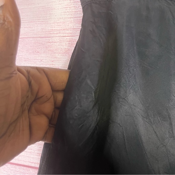 Athleta Black Calm Cool Wide Leg Pants Size Large - Picture 4 of 5